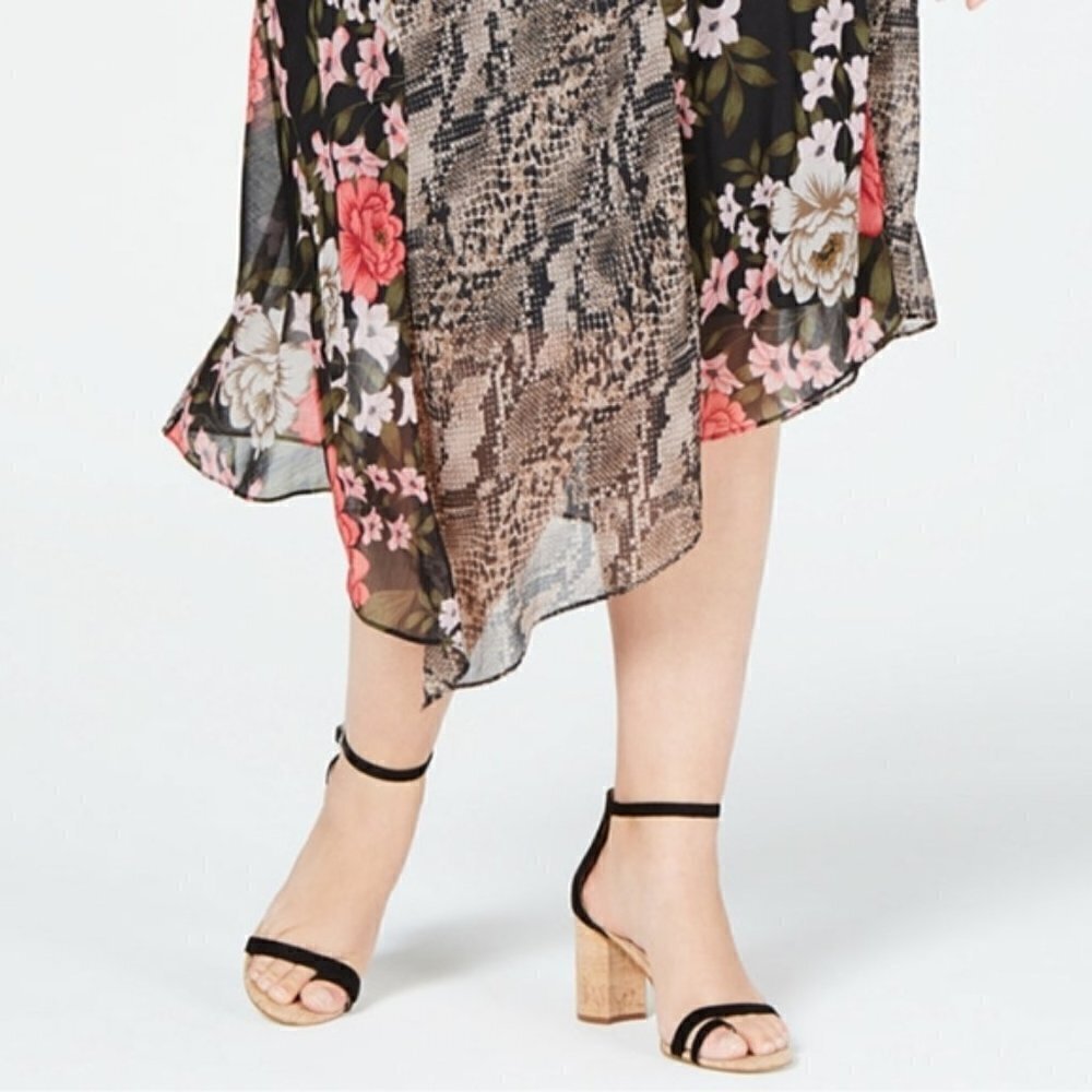 INC SKIRT PLUS SIZE 22W MIX PRINT FLORAL‎ SUMMER - Picture 9 of 14